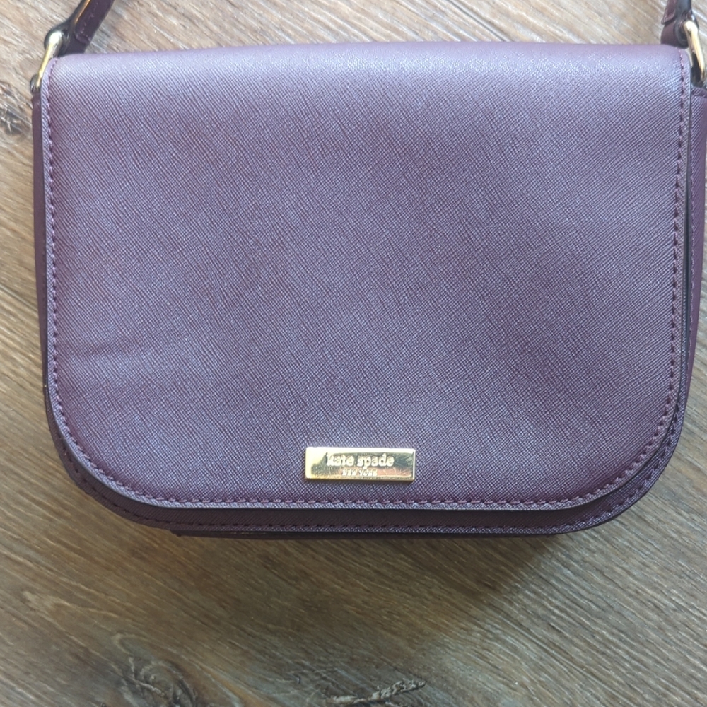 Kate Spade Deep Purple Crossbody Bag